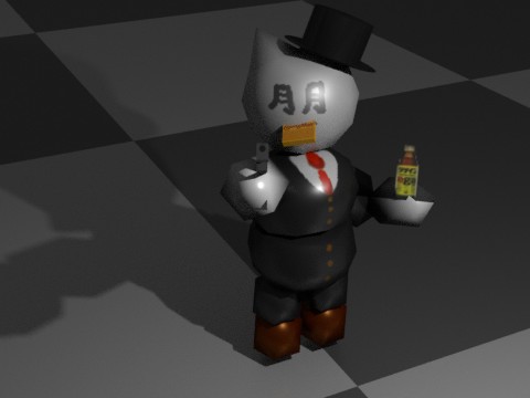This image features an older design for his m1911.